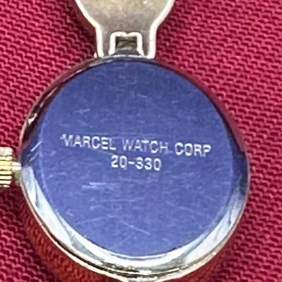 VTG Marcel Drucker Signature Scarab Quartz Watch w/ Matching Bracelet. main image 7